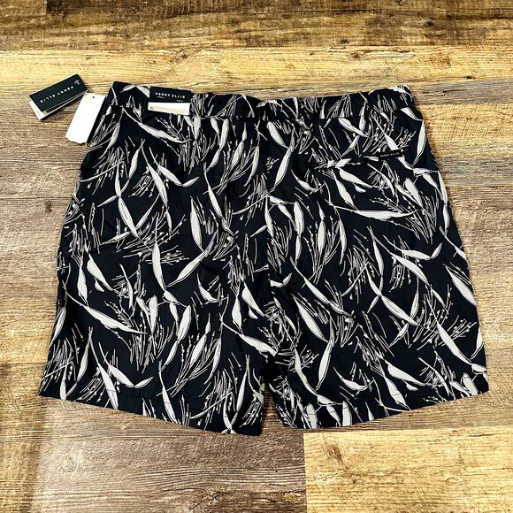 Perry Ellis Mens Navy Blue Leaf Everyday Wear  Size XL NWT - Picture 2 of 4